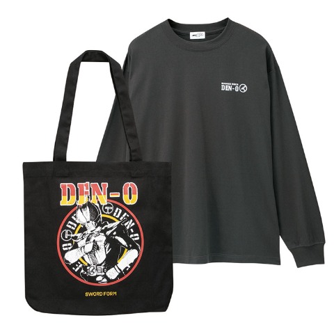メンズ　トートバッグ付長袖Ｔシャツ（『仮面ライダー電王』）