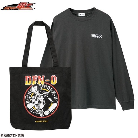 メンズ　トートバッグ付長袖Ｔシャツ（『仮面ライダー電王』）