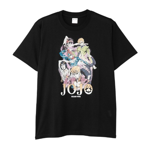 メンズ　Tシャツ（TVアニメ『ジョジョの奇妙な冒険 黄金の風』）