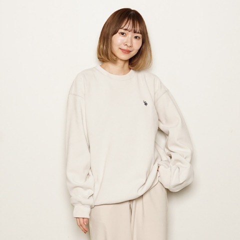 メンズ　裏起毛胸刺しゅうプルオーバー（U.S. POLO ASSN.）