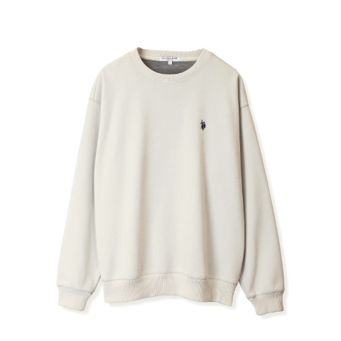 メンズ　裏起毛胸刺しゅうプルオーバー（U.S. POLO ASSN.）