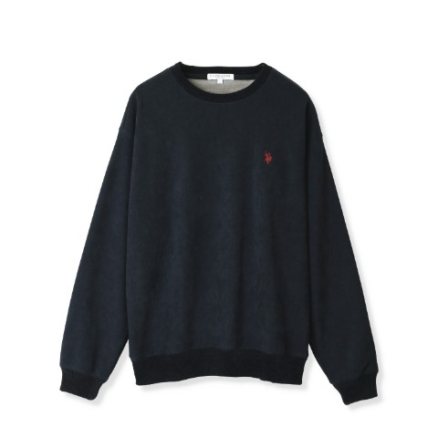 メンズ　裏起毛胸刺しゅうプルオーバー（U.S. POLO ASSN.）