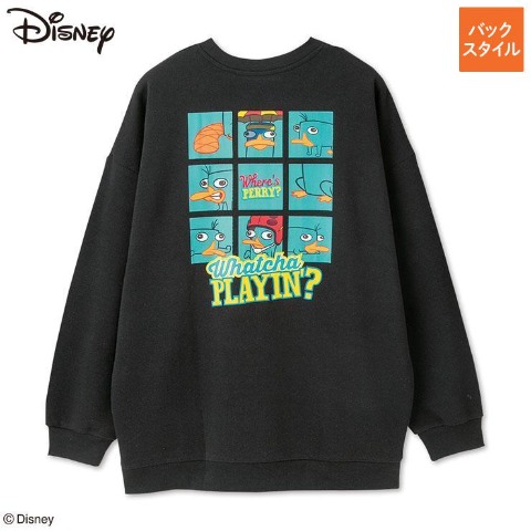 メンズ　裏起毛トレーナー（Disney）