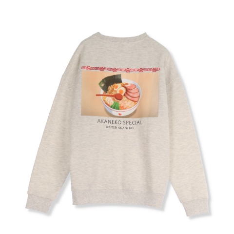 メンズ　トレーナー（ラーメン赤猫）