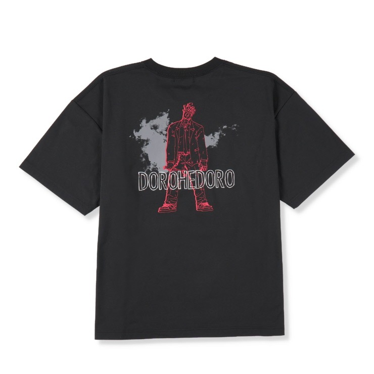メンズ アクリルキーホルダー付半袖Tシャツ（アニメ『ドロヘドロ 