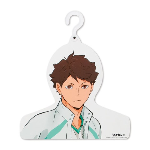 メンズ　ハンガー付ジップパーカ（アニメ「ハイキュー!!」）