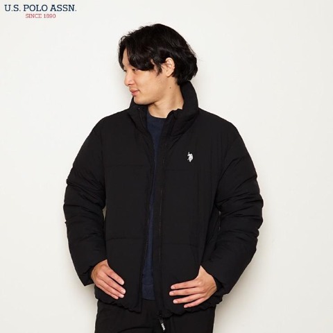 メンズ　中綿スタンドブルゾン（U.S. POLO ASSN.）
