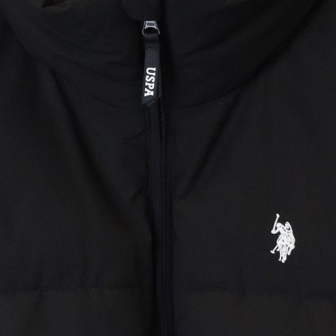 メンズ　中綿スタンドブルゾン（U.S. POLO ASSN.）