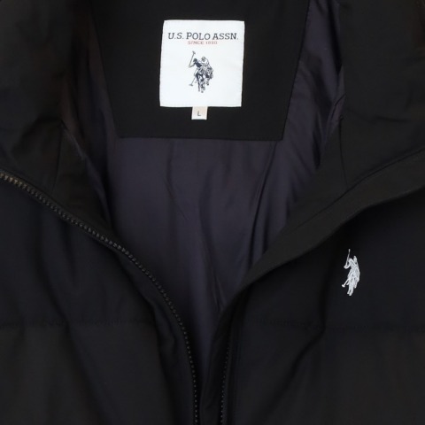 メンズ　中綿スタンドブルゾン（U.S. POLO ASSN.）