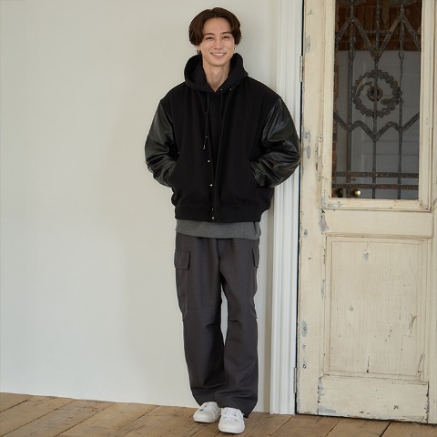 メンズ　スタジャン（Denifits）
