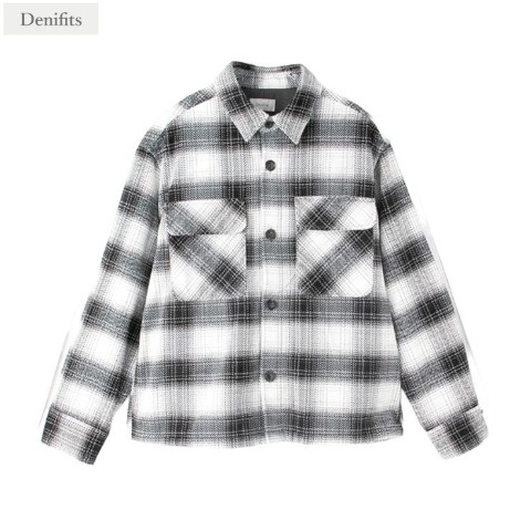 メンズ　チェック柄ジャケット（Denifits）
