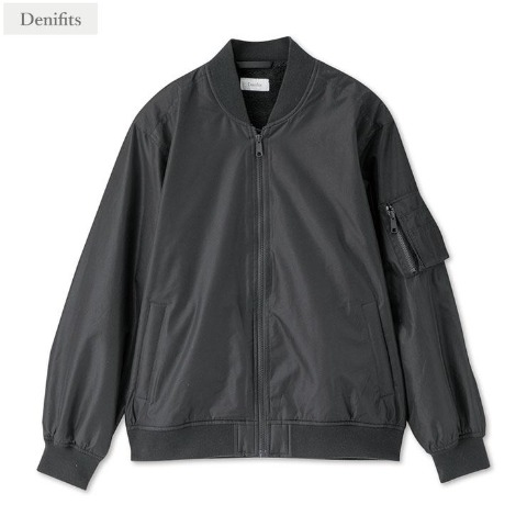 メンズ　裏シャギーミリタリーブルゾン（Denifits）