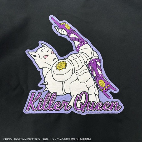 メンズ　スタジャン「キラークイーン」(アニメ『ジョジョの奇妙な冒険 ダイヤモンドは砕けない』)