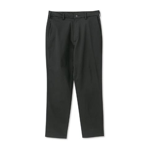 メンズ【76～85cm】　色褪せしにくい黒パンツ　テーパード（RagOut Luxe）