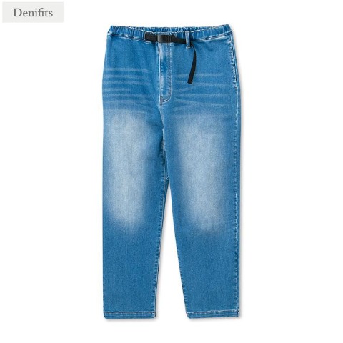 メンズ【M～LL】　裏起毛デニムクライミングパンツ（Denifits）