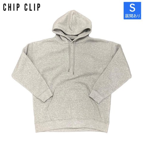 メンズ　裏起毛パーカ(CHIPCLIP)