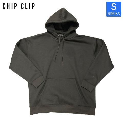 メンズ　裏起毛パーカ(CHIPCLIP)
