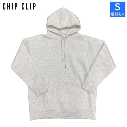 メンズ　裏起毛パーカ(CHIPCLIP)