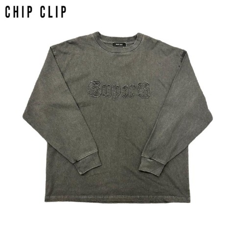メンズ　ピグメントTシャツ（CHIP CLIP）