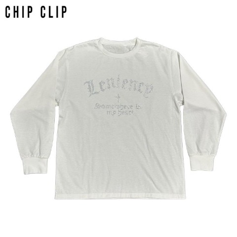 メンズ　ラインストーン使いTシャツ（CHIP CLIP）