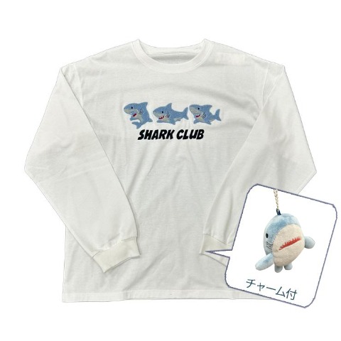 メンズ【S～L】　チャーム付Tシャツ（CHIP CLIP）