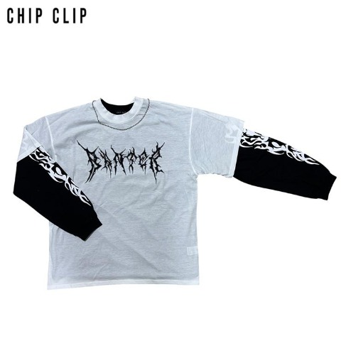 メンズ　ネックレス付Tシャツアンサンブル（CHIP CLIP×KsG）