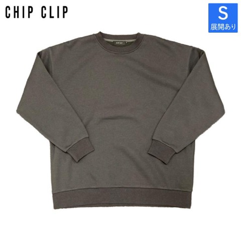 メンズ　裏起毛プルオーバー（CHIP CLIP）