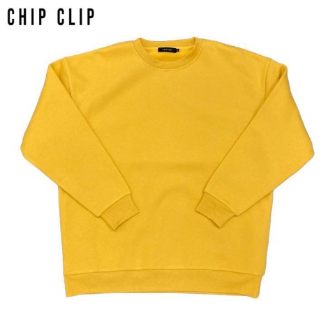 メンズ　裏起毛プルオーバー（CHIP CLIP）