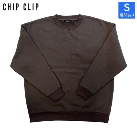 メンズ　裏起毛プルオーバー（CHIP CLIP）