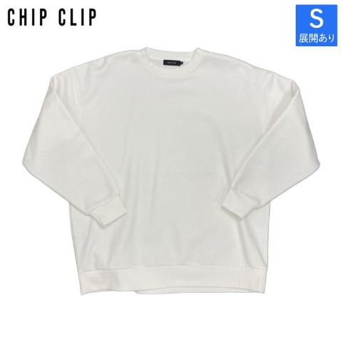 メンズ　裏起毛プルオーバー（CHIP CLIP）