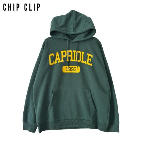 メンズ　裏起毛パーカ（miyu×CHIP CLIP）