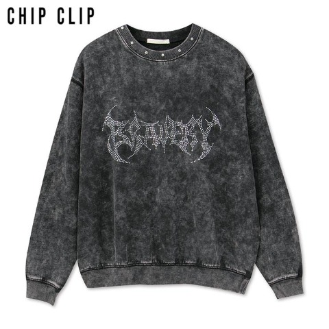 メンズ　ピグメント加工プルオーバー（CHIP CLIP）