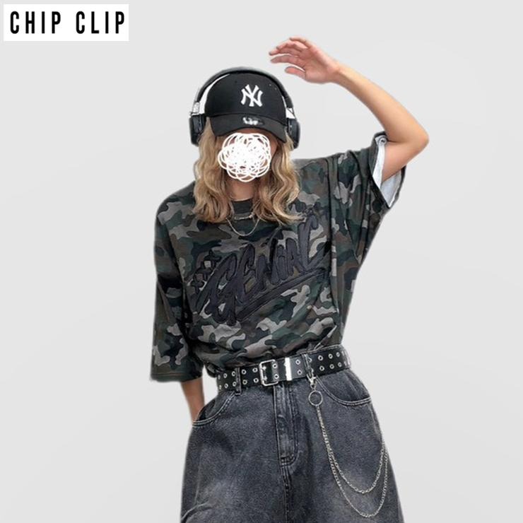 メンズ ロゴ貼付Tシャツ（CHIP CLIP×enna） | アベイル | しまむらパーク