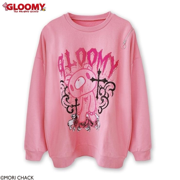 メンズ 肩ジッププルオーバー（GLOOMY×RAD FOUR REAL） | アベイル