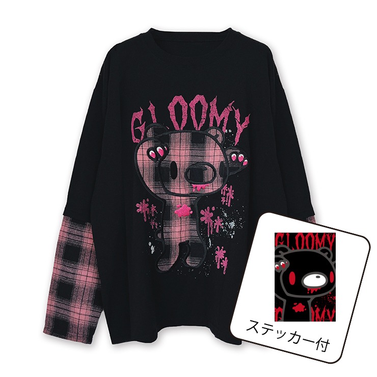 メンズ ステッカー付プルオーバー（GLOOMY×RAD FOUR REAL） | アベイル