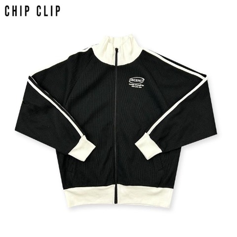 メンズ　ワッフルトラックジャケット（CHIP CLIP）