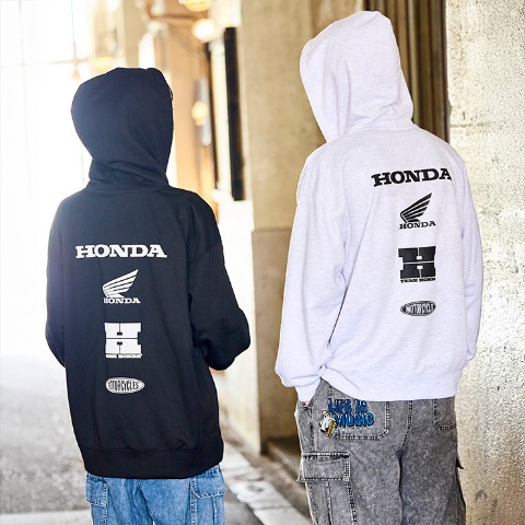 メンズ　ジップパーカ（Honda）