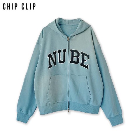 メンズ　ジップパーカ（CHIP CLIP×Mizuki）