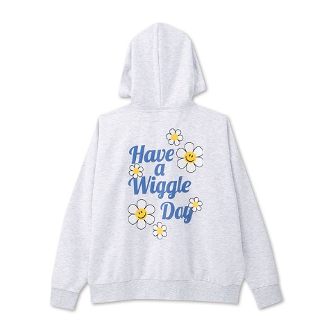 メンズ　ジップパーカ（wiggle wiggle）