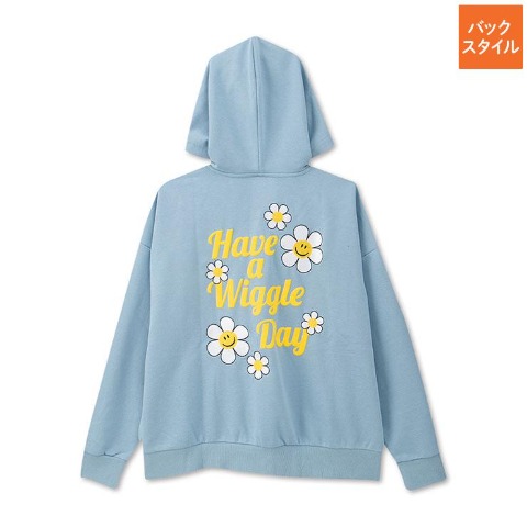 メンズ　ジップパーカ（wiggle wiggle）