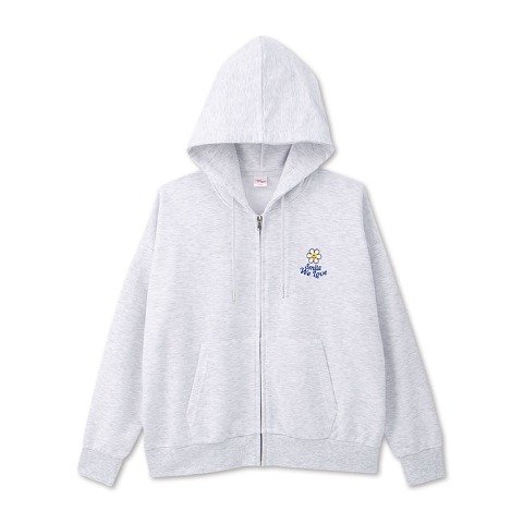 メンズ　ジップパーカ（wiggle wiggle）