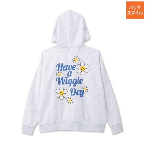 メンズ　ジップパーカ（wiggle wiggle）