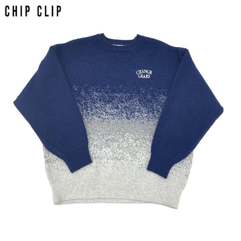 メンズ　ニットプルオーバー（CHIP CLIP）