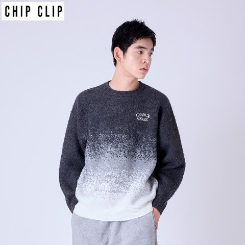 メンズ　ニットプルオーバー（CHIP CLIP）