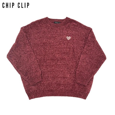 メンズ　ニットプルオーバー（CHIP CLIP）