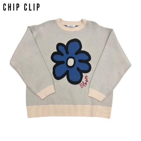 メンズ　ニットプルオーバー（CHIP CLIP）