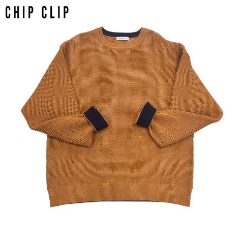 メンズ　ニットプルオーバー（CHIP CLIP）