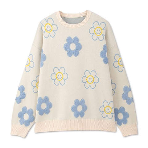 メンズ　ニットプルオーバー（wiggle wiggle）