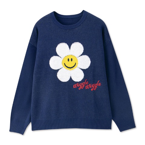 メンズ　ニットプルオーバー（wiggle wiggle）