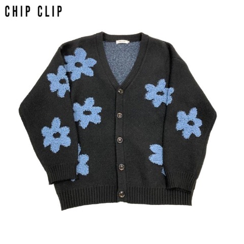 メンズ　ニットカーディガン（CHIP CLIP）